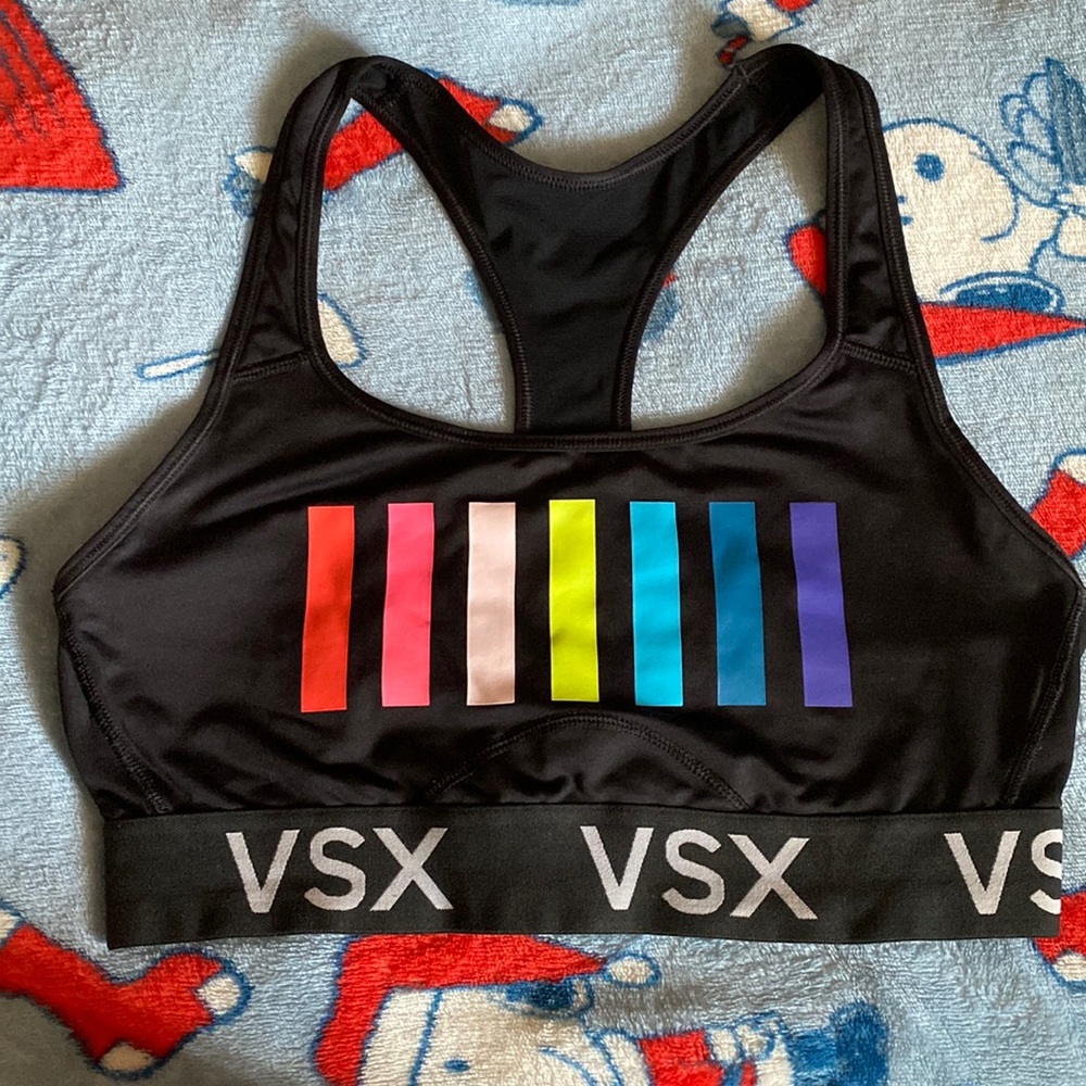 Victoria’s Secret Rainbow Blocks Sports Bra